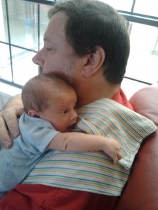 Adam at three weeks