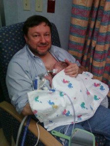 1st time with Daddy