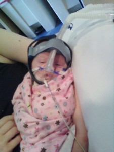 Swaddled in the New Crib
