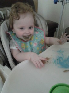 Happy results from feeding therapy