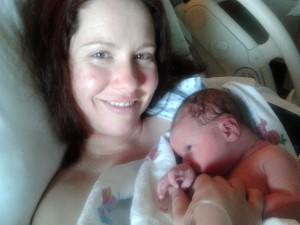 Momma and son