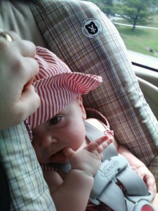 Julie traveling to STL in August 2011