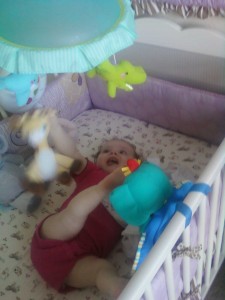 Laying down playing