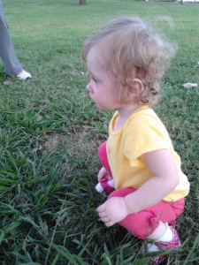 Julie in the park