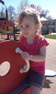 Julie in the park April 2015