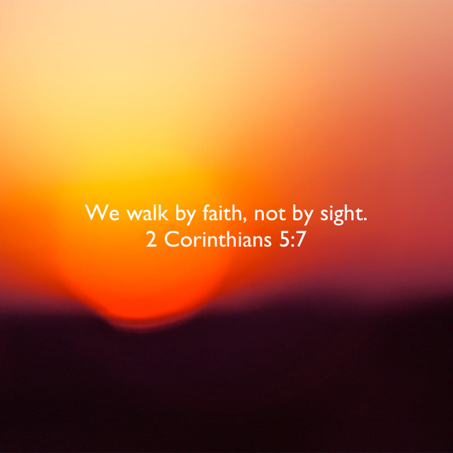 2 Corinthians 5:7
