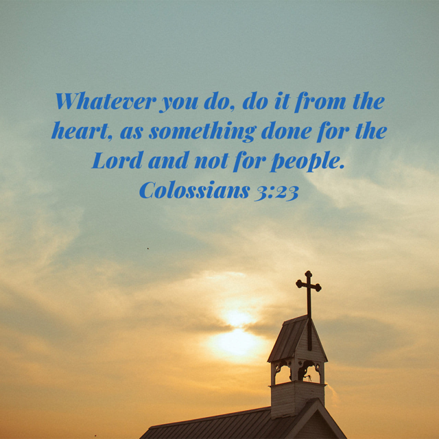 Colossians 3:23