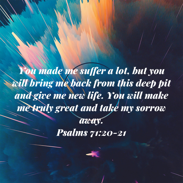 Psalm 71:20-21