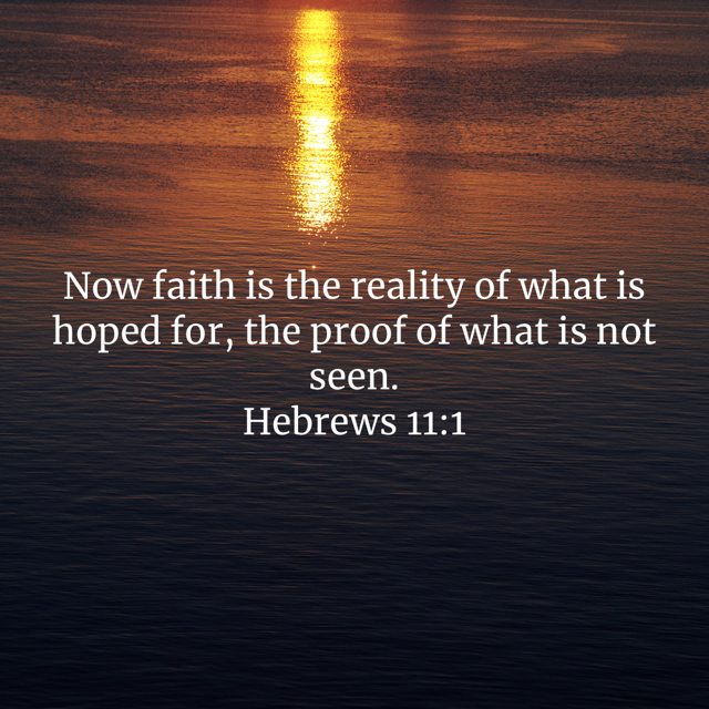 Hebrews 11:1