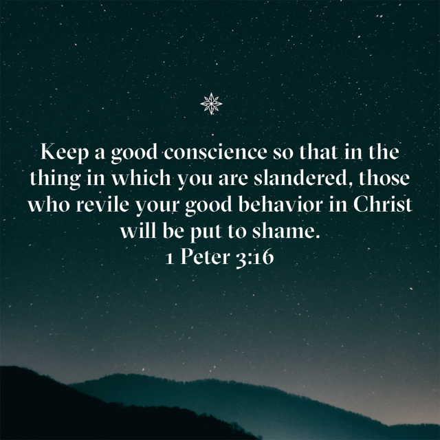 1 Peter 3:16