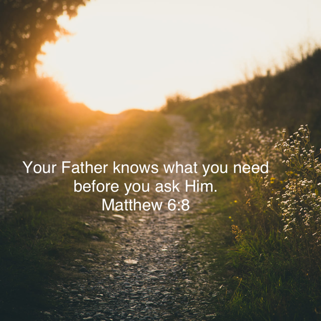 Matthew 6:8