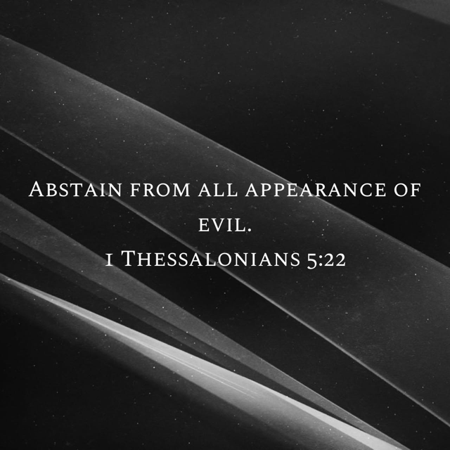 1 Thessalonians 5:22