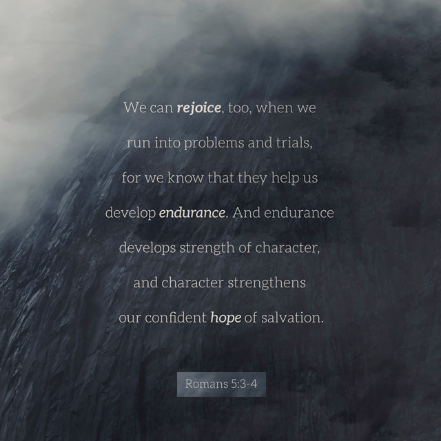 Romans 5:3-4