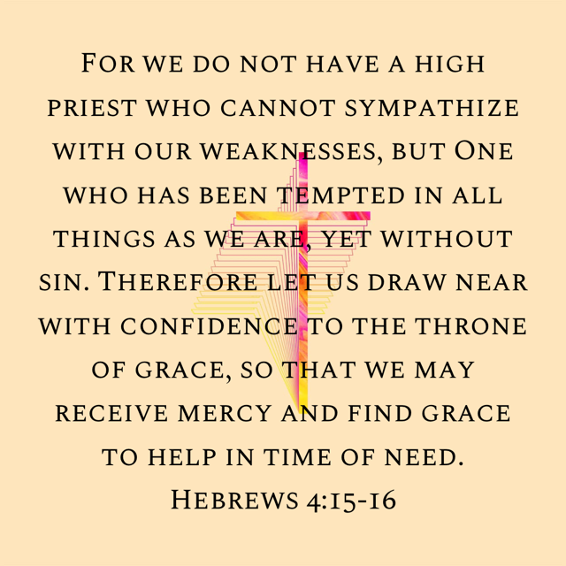 Hebrews 4:15-16