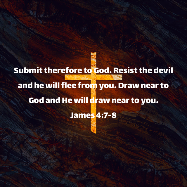 James 4:7-8