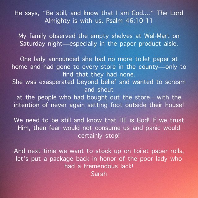 Psalm 46:10-11
