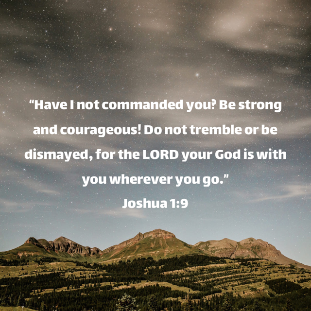 Joshua 1:9