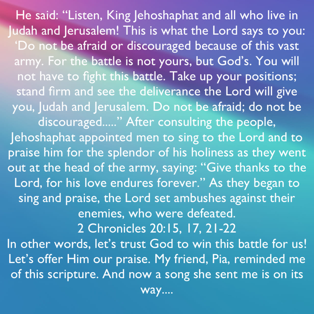 2 Chronicles 20:15-22